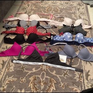 9 Victoria’s Secret 32A Bras 1 Calvin Klein